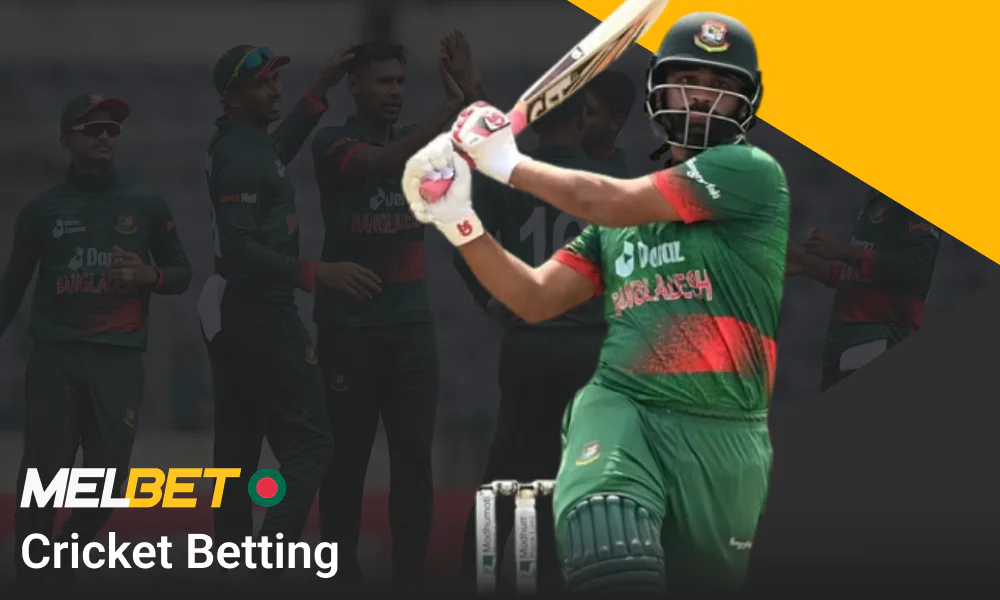 Bet on cricket at the Melbet Bangladesh website