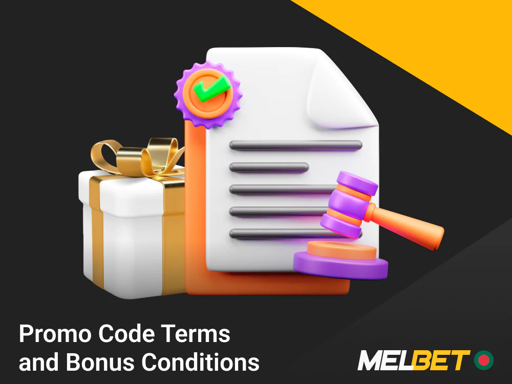 Terms and conditions of the Melbet promo code